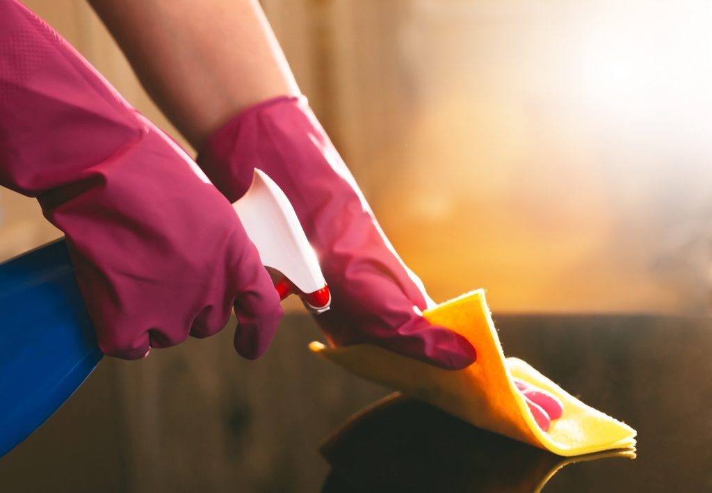 Hand cleaning
