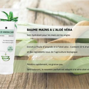 Baume main à l'aloès véra
