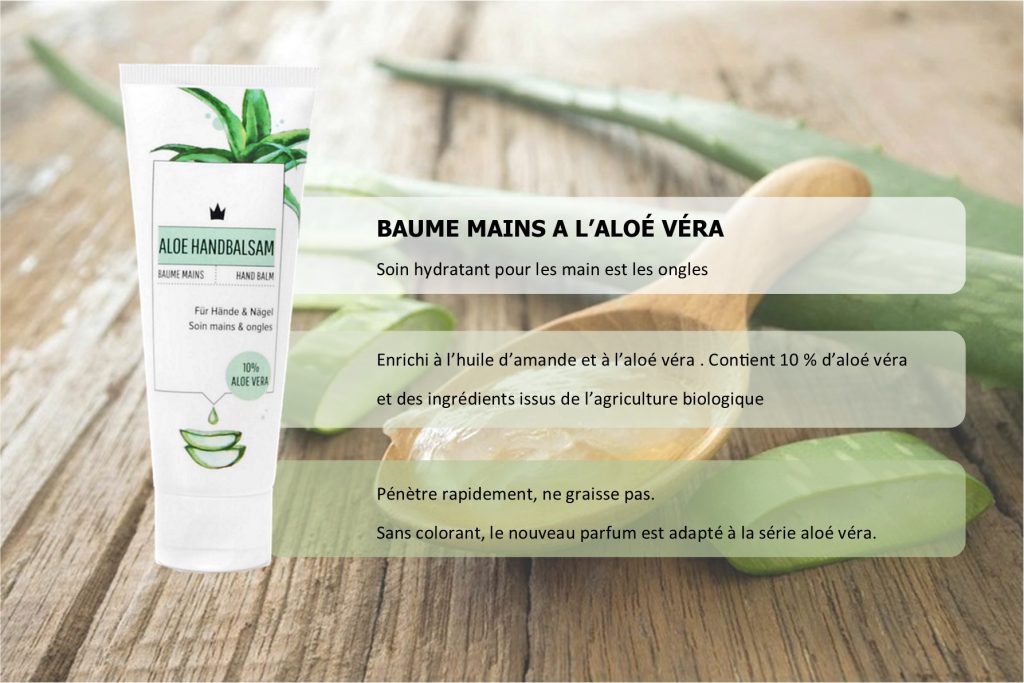 Baume main à l'aloès véra