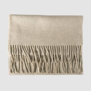 ÉCHARPE UNI BEIGE