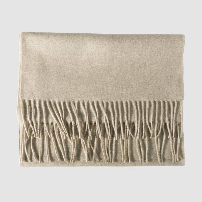ÉCHARPE UNI BEIGE