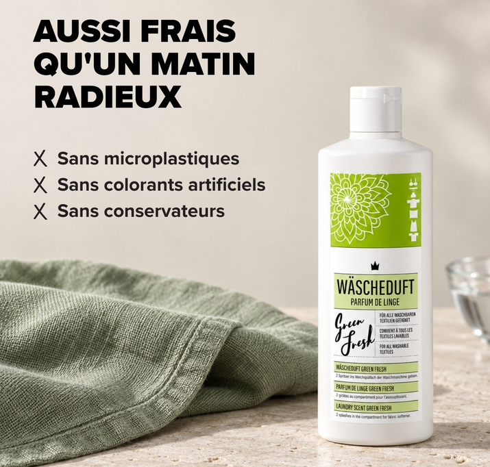 Parfum de linge Green Fresh 200 ml – Image 2